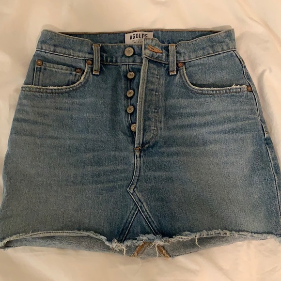 Agolde Jean Skirt - Picture 1 of 1